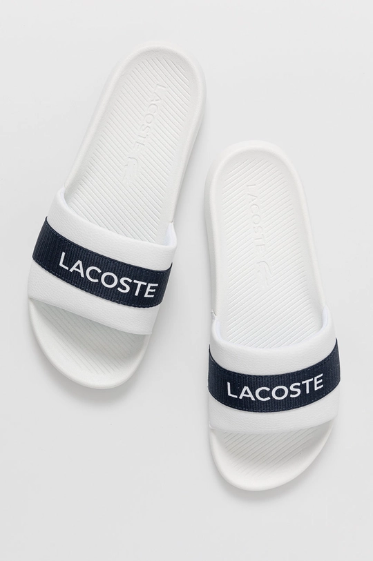 Lacoste papucs fehér