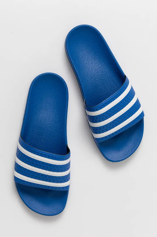 голубой Шлепанцы adidas Originals