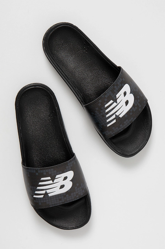 Šľapky New Balance SMF200BW čierna