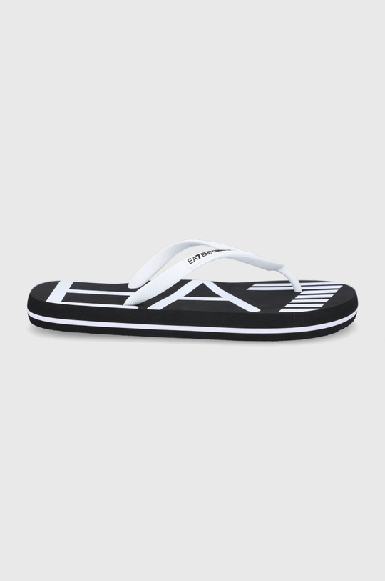 fekete EA7 Emporio Armani flip-flop Férfi