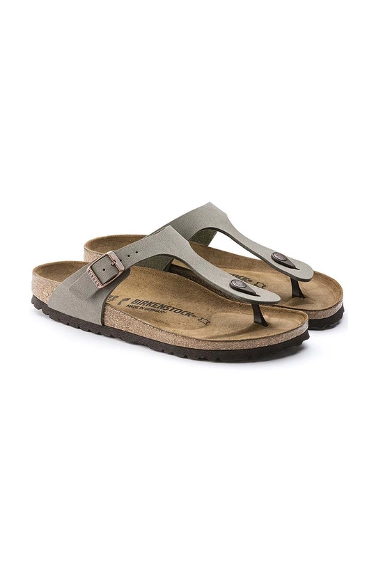 szürke Birkenstock flip-flop Gizeh