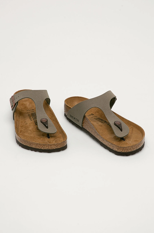 Birkenstock japonki Gizeh szary