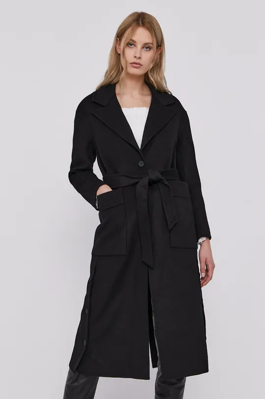 чорний Пальто AllSaints Жіночий