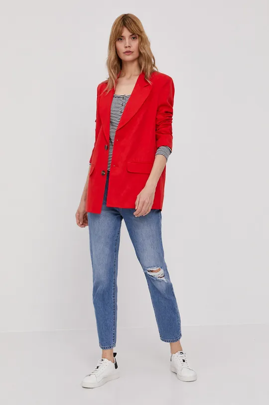Пиджак Pepe Jeans красный