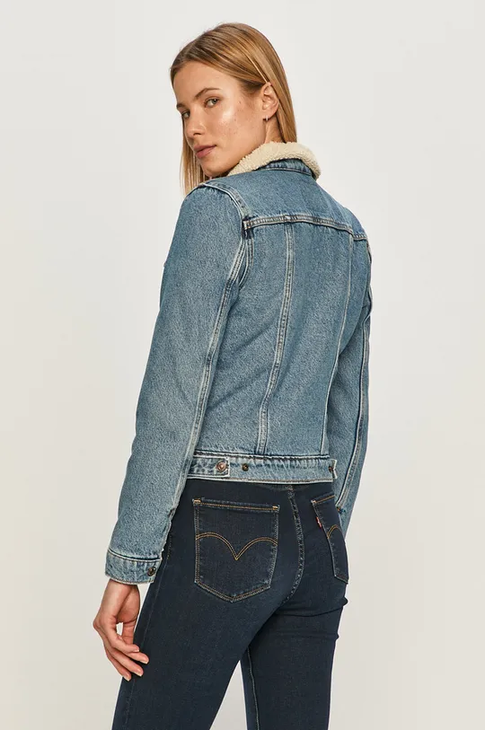 Levi's - Rifľová bunda  Podšívka: 14% Akryl, 70% Polyester, 16% Viskóza Základná látka: 100% Bavlna Podšívka rukáva: 100% Polyester