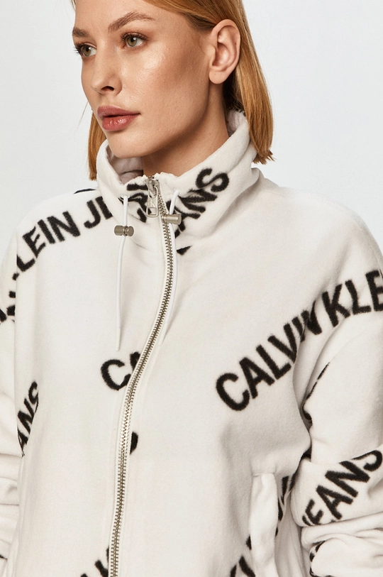 biały Calvin Klein Jeans - Kurtka bomber J20J216341.4891