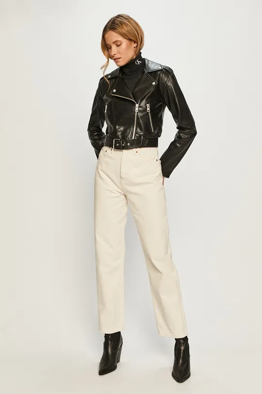 Calvin Klein Jeans - Ramoneska J20J215652.4891 czarny