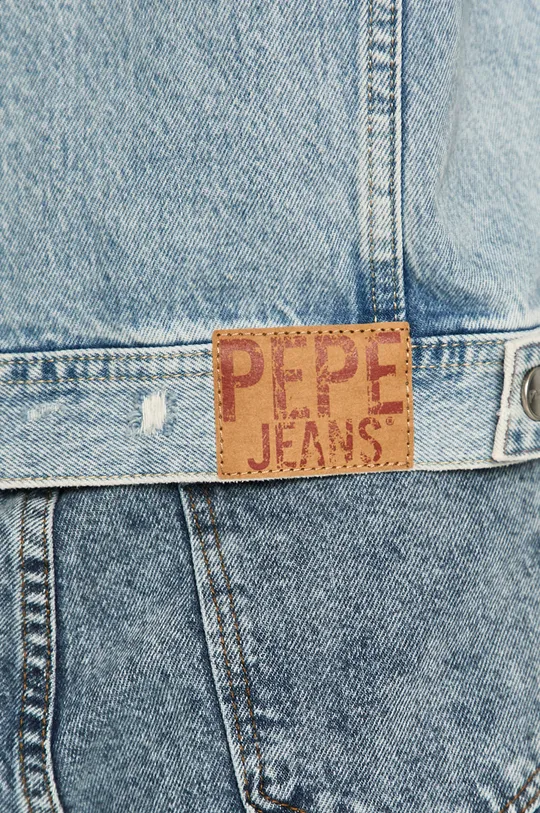 Pepe Jeans - Kurtka jeansowa Rose Archive Damski