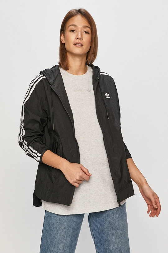 czarny adidas Originals - Kurtka GN2780