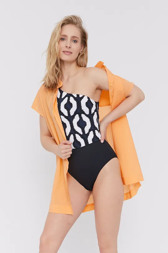 oranžová Plážové šaty Max Mara Leisure Dámsky