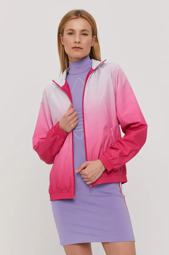 rózsaszín adidas Originals rövid kabát GN2814 Női