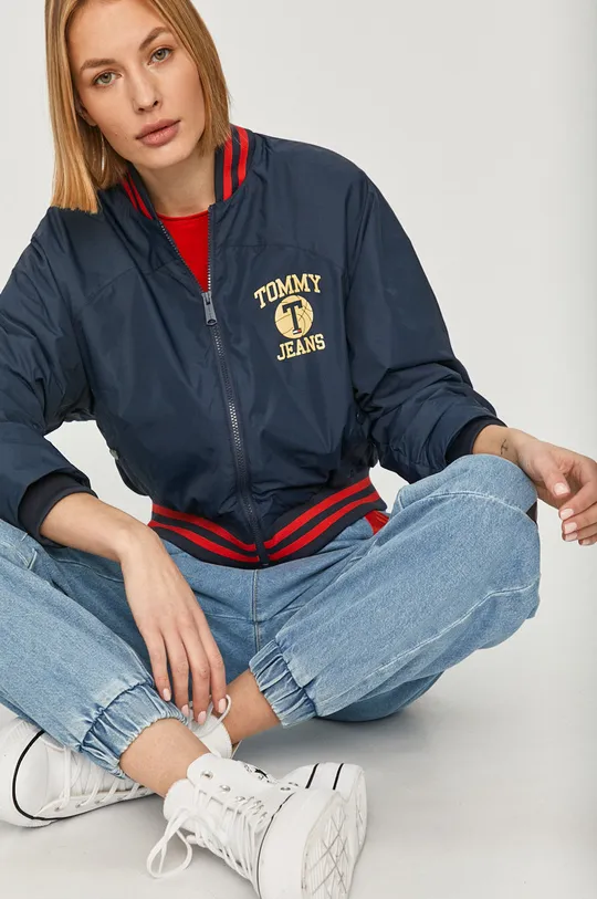 granatowy Tommy Jeans - Kurtka bomber DW0DW09930.4891 Damski