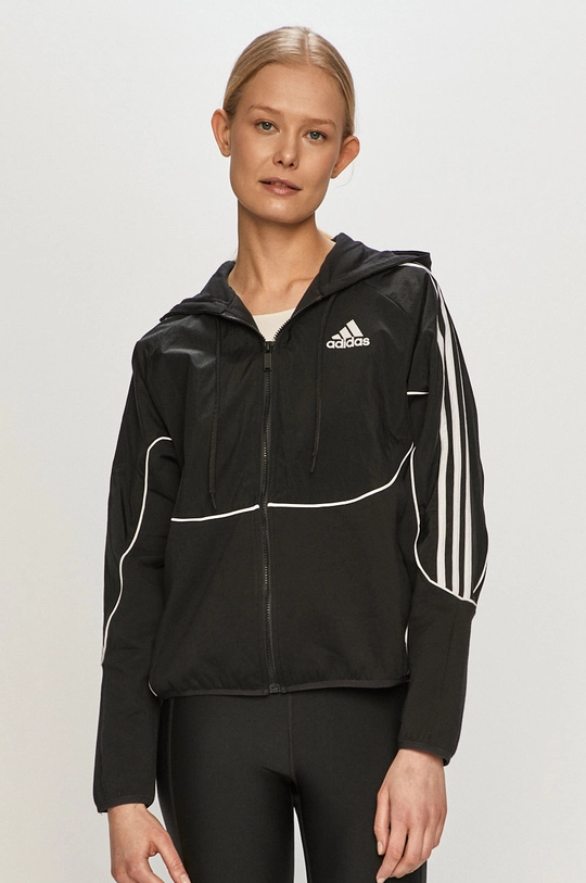 čierna Bunda adidas Performance GL9474 Dámsky