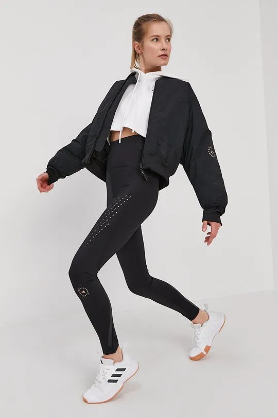fekete adidas by Stella McCartney rövid kabát GL7542