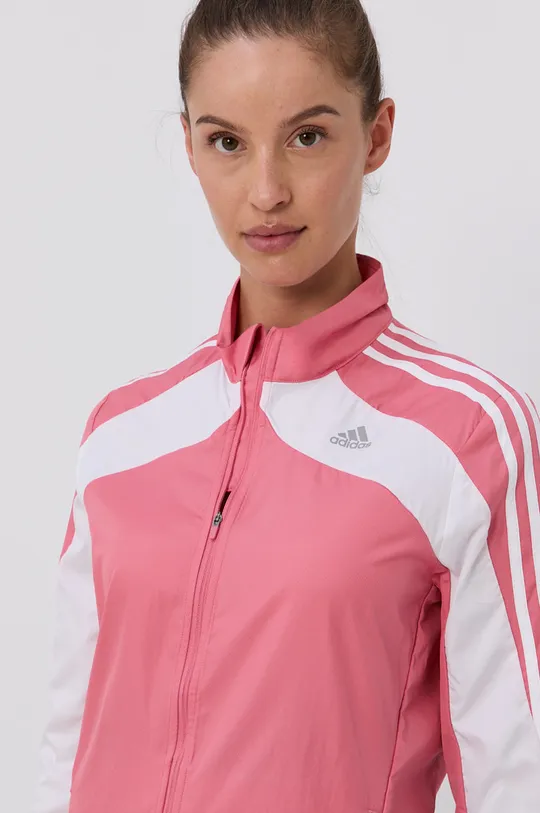 różowy adidas Performance kurtka