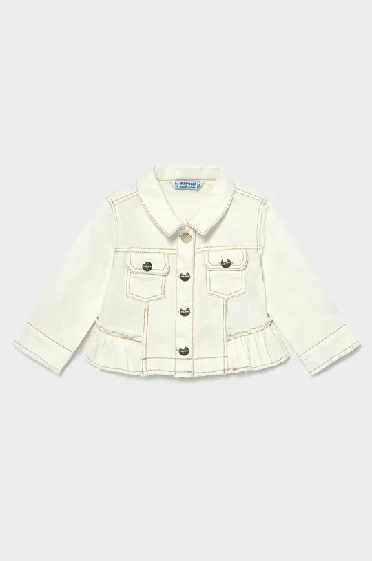 бежевый Mayoral - Детская джинсовая куртка 80-98 cm Для девочек