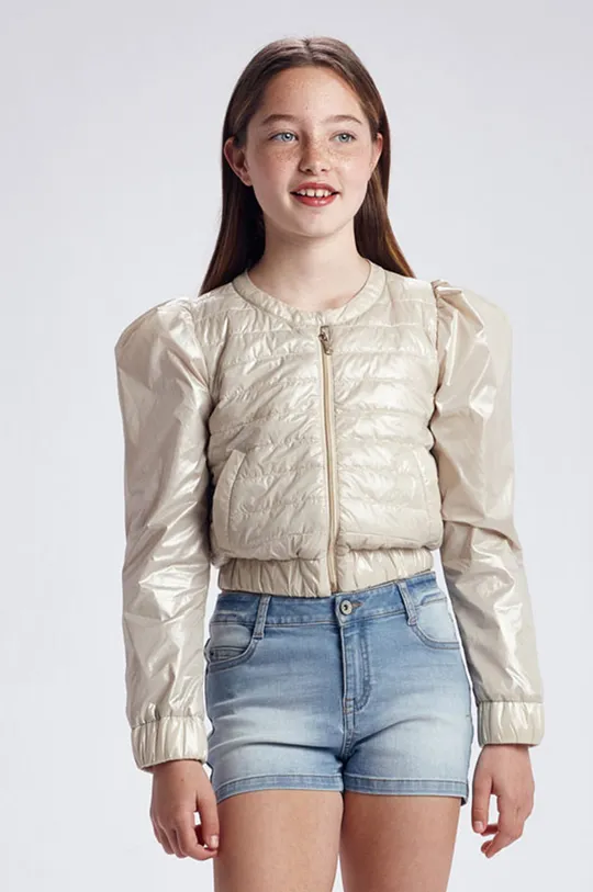 бежевий Mayoral - Дитяча куртка 128-167 cm Для дівчаток