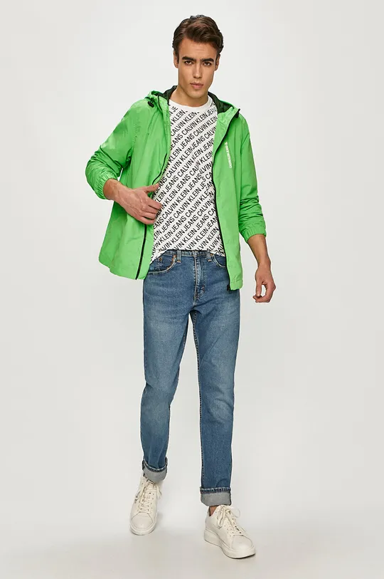 Calvin Klein Jeans - Kurtka J30J317528.4891 zielony
