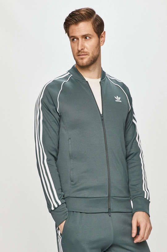 niebieski adidas Originals - Bluza GN3516 Męski