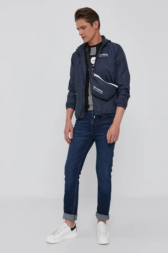 Куртка Karl Lagerfeld темно-синій