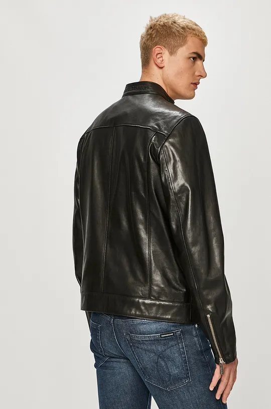 Karl Lagerfeld - Kožená bunda  Podšívka: 100% Viskóza Základná látka: 100% Prírodná koža