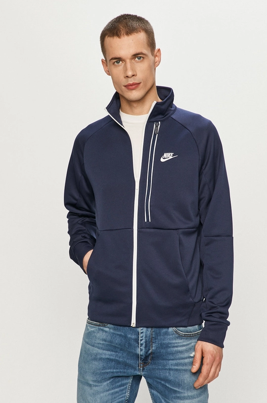 granatowy Nike Sportswear - Bluza Męski