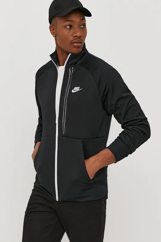 czarny Nike Sportswear - Bluza Męski