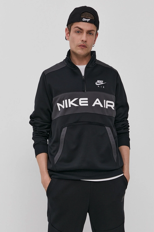 čierna Nike Sportswear - Mikina Pánsky