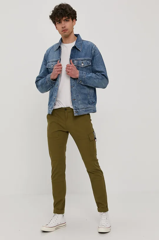 Tommy Jeans Kurtka jeansowa DM0DM10577.4891 niebieski
