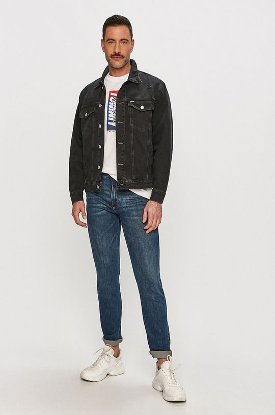Tommy Jeans - Geaca jeans negru