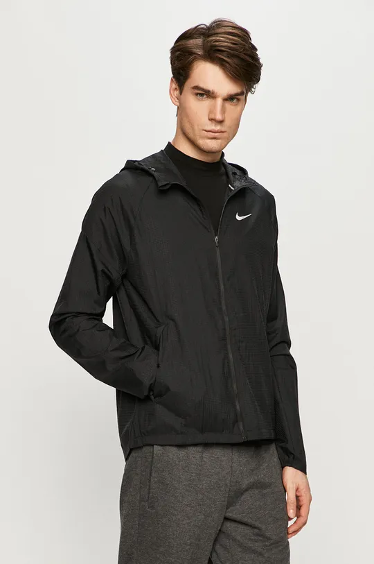 fekete Nike Sportswear - Rövid kabát Férfi