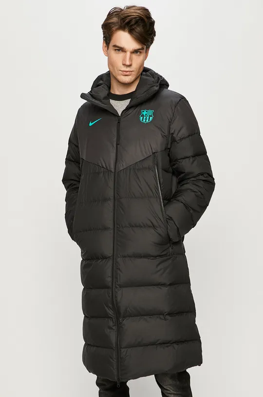 чёрный Nike Sportswear - Пуховая куртка X FC Barcelona Strike Мужской
