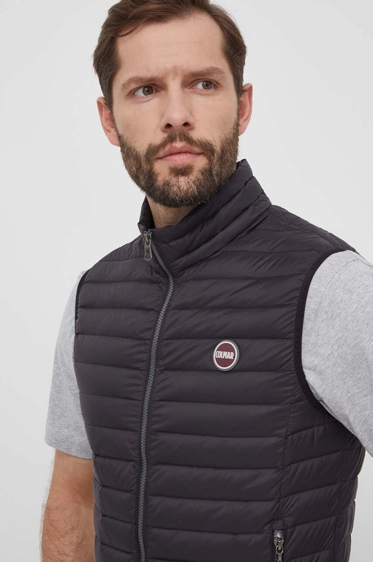 nero Colmar gilet in piuma