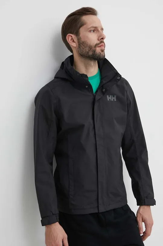 czarny Helly Hansen kurtka outdoorowa Dubliner Męski