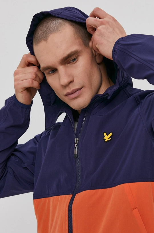 granatowy Lyle & Scott Kurtka Męski