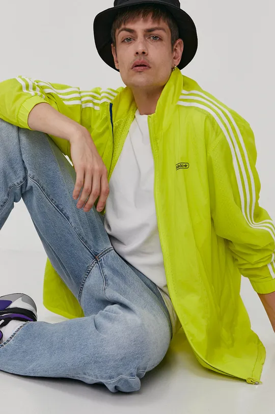 rumena adidas Originals obojestranska jakna Moški