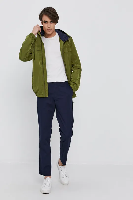 Sisley rövid kabát zöld