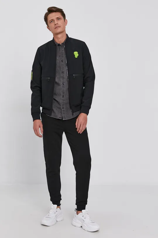 Куртка-бомбер Karl Lagerfeld чорний