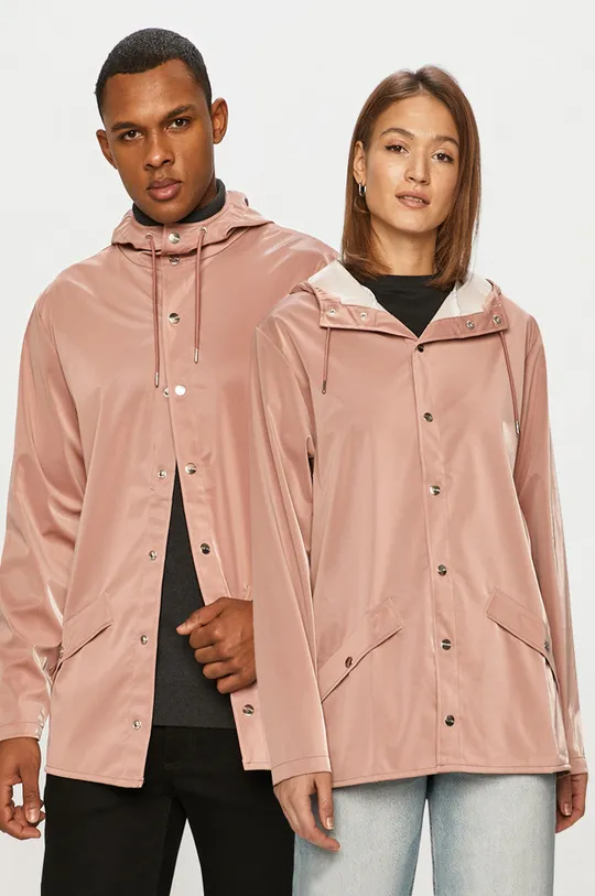 różowy Rains kurtka przeciwdeszczowa Jacket 1201 Unisex