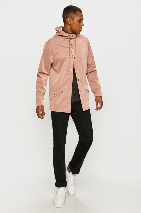 Rains rain jacket pink