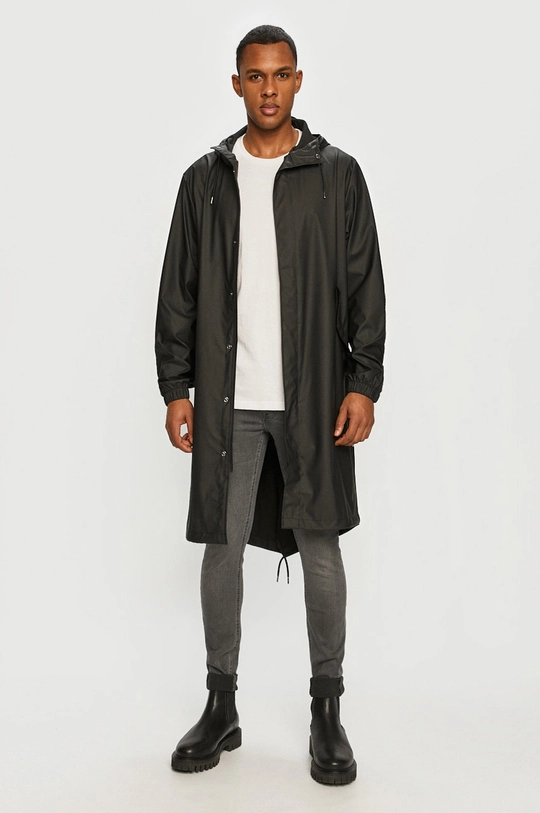 Rains - Дощовик 1814 Fishtail Parka  64% Поліестер, 36% PU