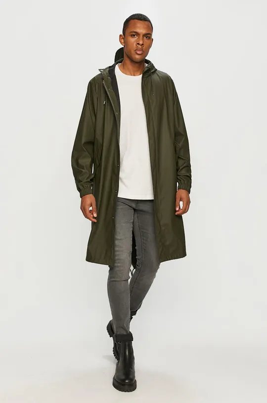 Rains rain jacket green