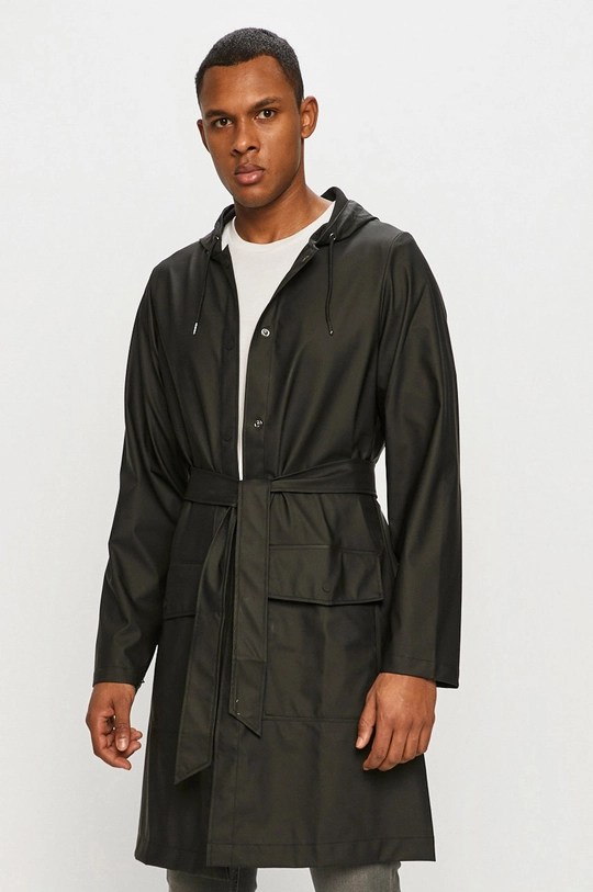 Rains rain jacket black