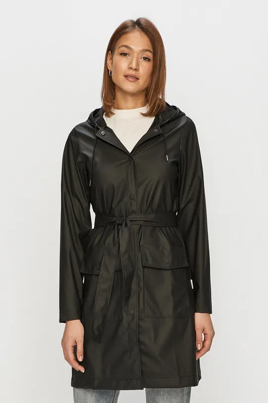 Rains rain jacket  64% Polyester, 36% PU