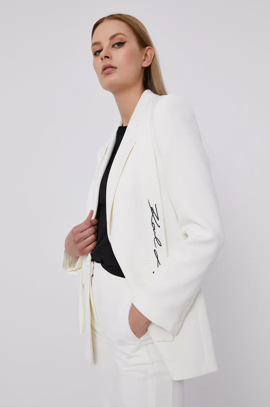 білий Піджак Karl Lagerfeld Жіночий