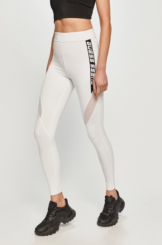 biały Guess - Legginsy Damski