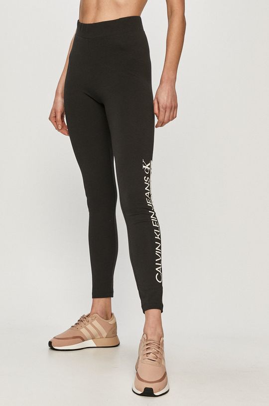 čierna Calvin Klein Jeans - Legíny Dámsky