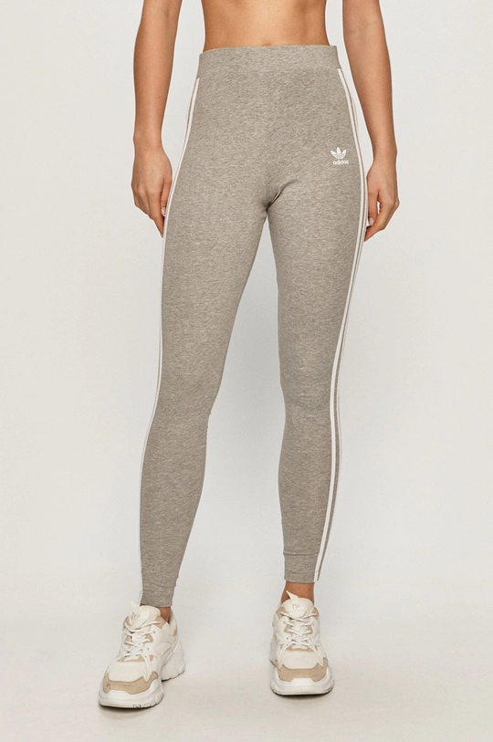 szary adidas Originals - Legginsy GN4506 Damski