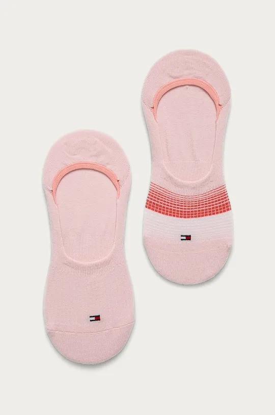 ružová Tommy Hilfiger - Členkové ponožky (2-pak) Dámsky
