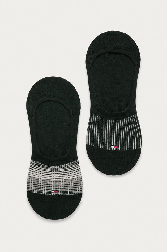 čierna Tommy Hilfiger - Členkové ponožky (2-pak) Dámsky